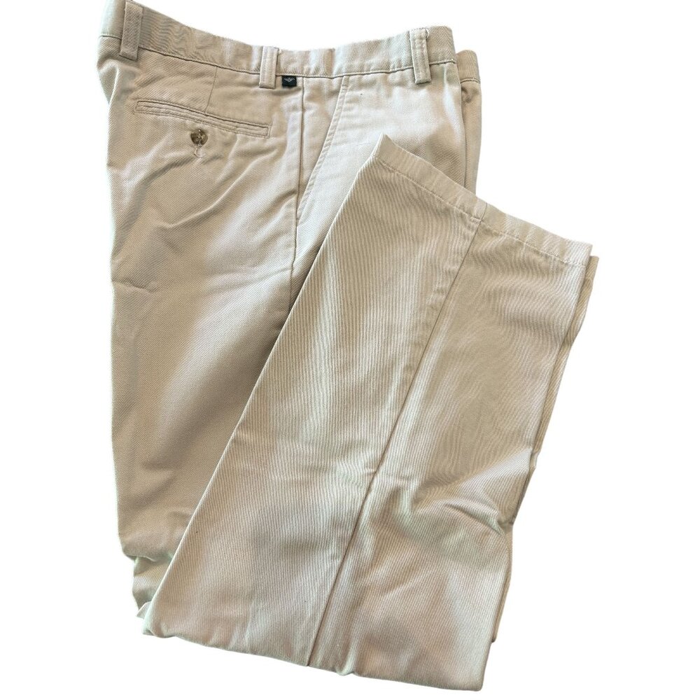 Dockers Recode Men's Beige Khaki Pants 100% Cotton W36 L32